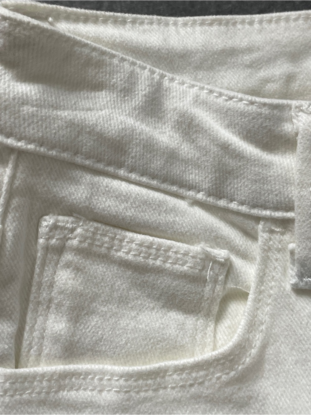 NWT Risen Los Angeles White High-Rise Flare Jeans Size 0/24 - Picture 10 of 11